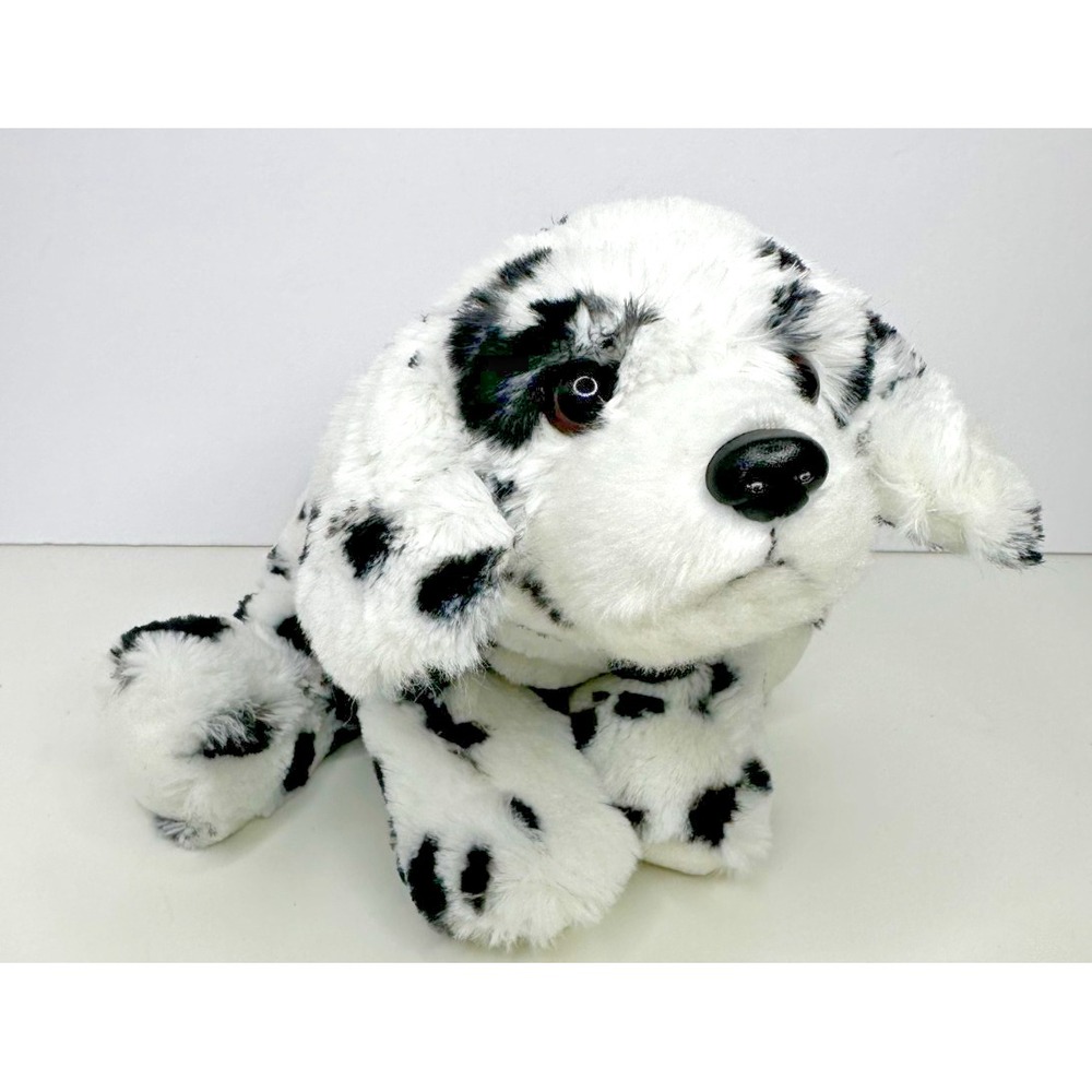 Gund Dalmation Pippi Dog Plush Puppy Black White 4034511 Soft Clean 9"